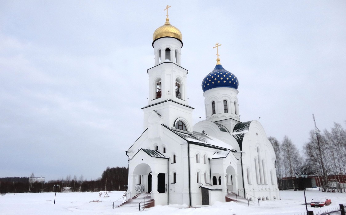Церковь Александра Невского, Кожевенное (Богородский район, Нижегородская область). фасады