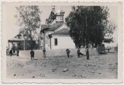 Церковь Воздвижения Креста Господня, Фото 1942 г. с аукциона e-bay.de<br>, Меркине (Merkine), Алитусский уезд, Литва