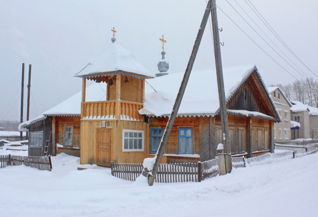 Церковь Троицы Живоначальной, Пинюг (Подосиновский район, Кировская область). фасады, Вид с северо-запада