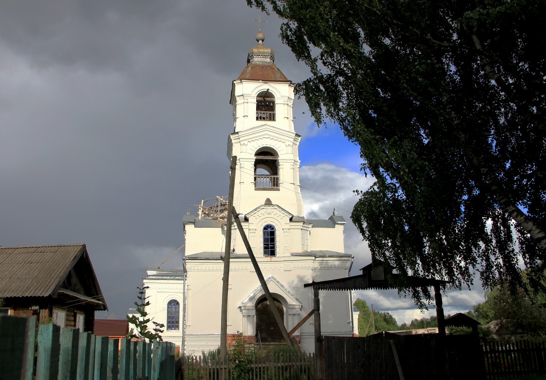 Церковь Иоанна Богослова, Высокораменское (Шабалинский район, Кировская область). фасады