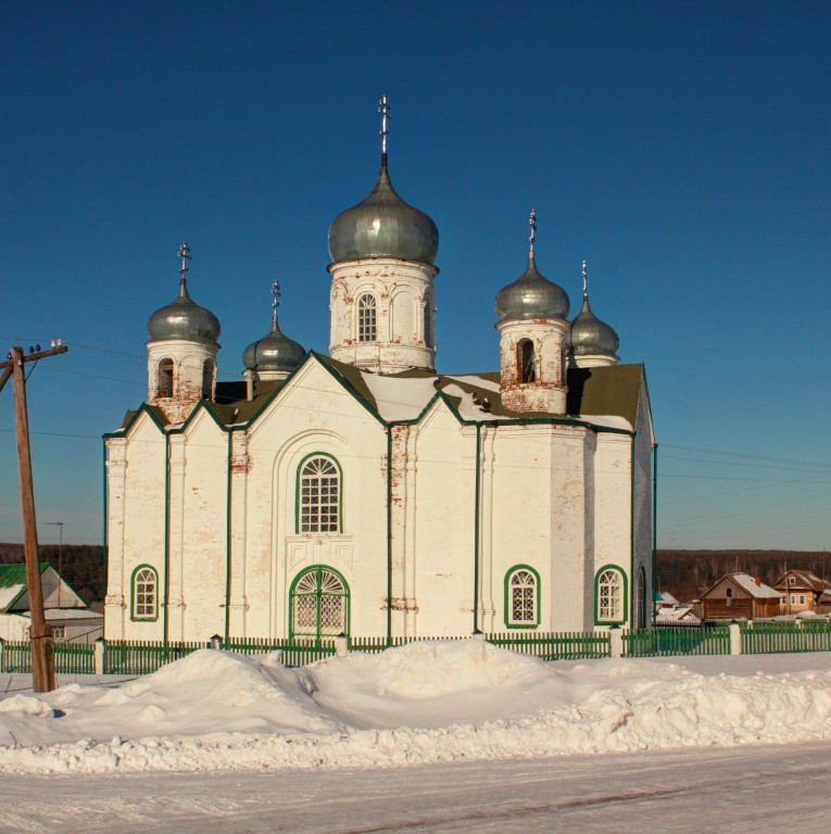 Церковь Рождества Христова, Константиновка (Малмыжский район, Кировская область). фасады, Вид с юго-востока
