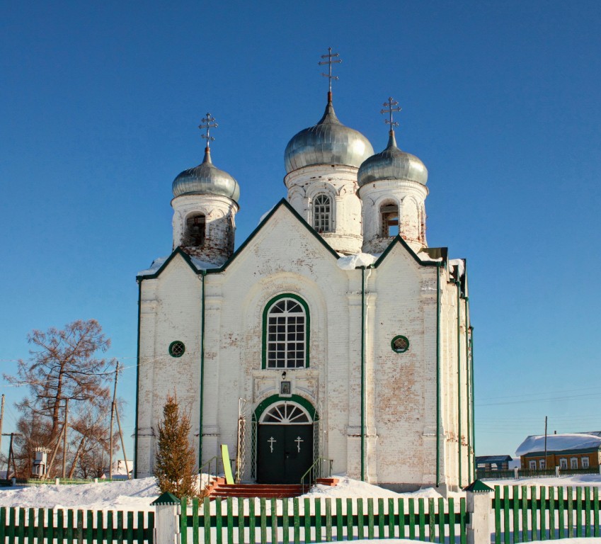 Константиновка. Церковь Рождества Христова. фасады, Вид с запада