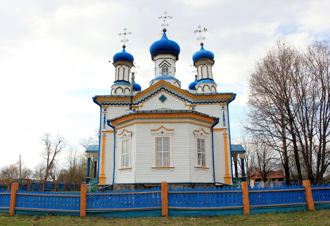 Беляево. Церковь Николая Чудотворца. фасады