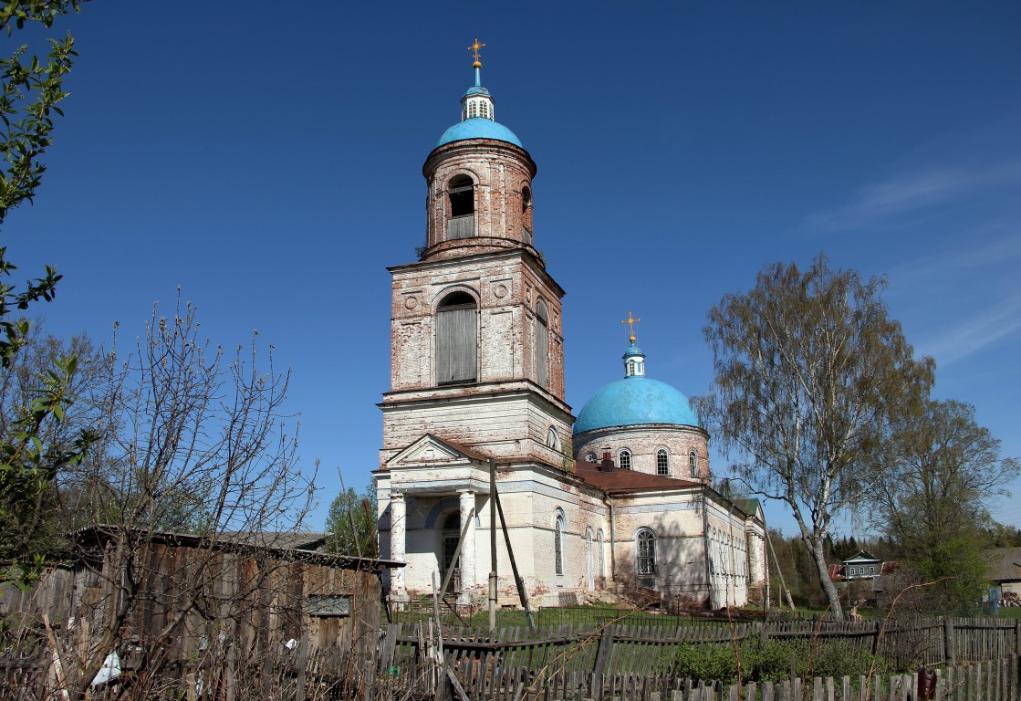 Церковь Казанской иконы Божией Матери, Никулята (Яранский район, Кировская область). фасады