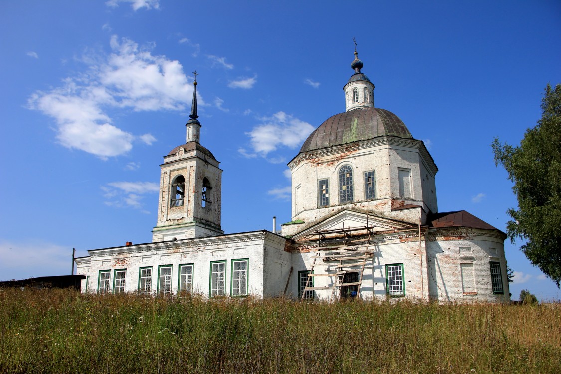 Церковь Петра и Павла, Улеш (Кикнурский район, Кировская область). фасады