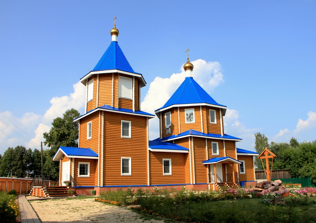Церковь Благовещения Пресвятой Богородицы (новая), Кикнур (Кикнурский район, Кировская область). фасады