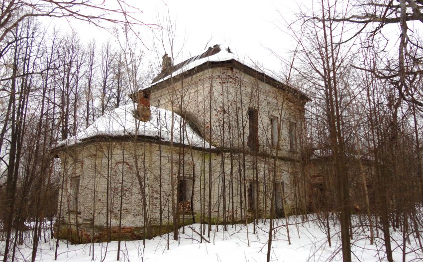 Якунькино. Церковь Рождества Пресвятой Богородицы. фасады