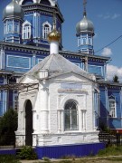 Часовня Александра Невского, Вид часовни с ул.Октябрьской<br>, Оськино, Инзенский район, Ульяновская область