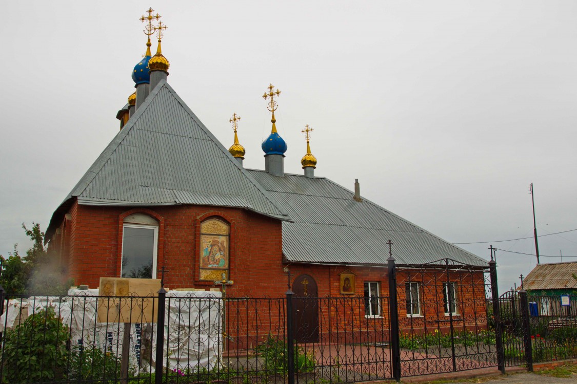 Церковь Казанской иконы Божией Матери, Кичигино (Увельский район, Челябинская область). фасады