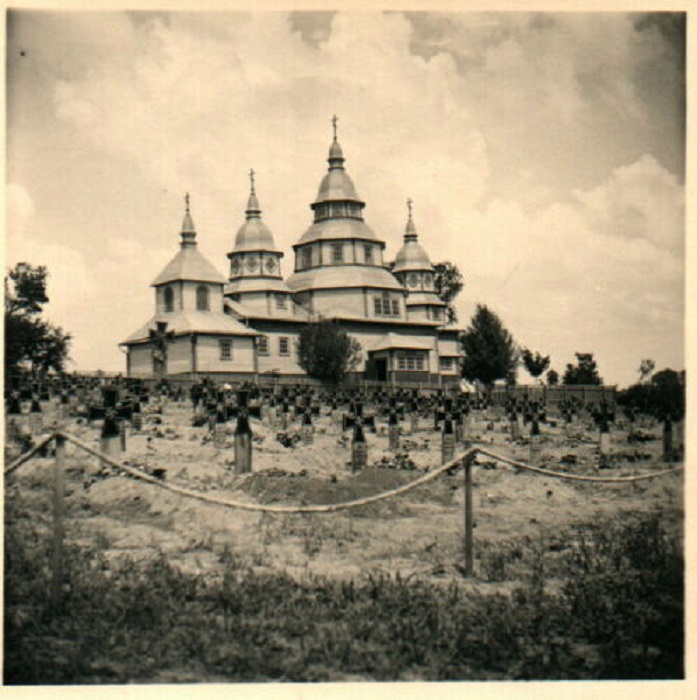 Бронники. Церковь Покрова Пресвятой Богородицы. архивная фотография, Фото 1941 г. с аукциона e-bay.de