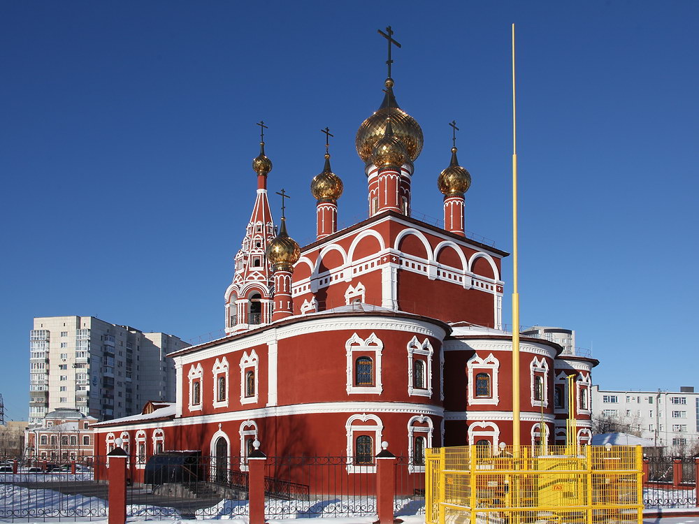 Собор Богоявления Господня, Курган (Курган, город, Курганская область). фасады