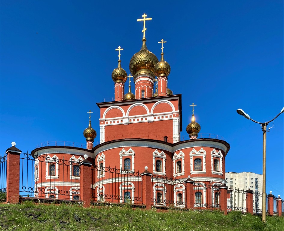 Собор Богоявления Господня, Курган (Курган, город, Курганская область). фасады, Вид с востока