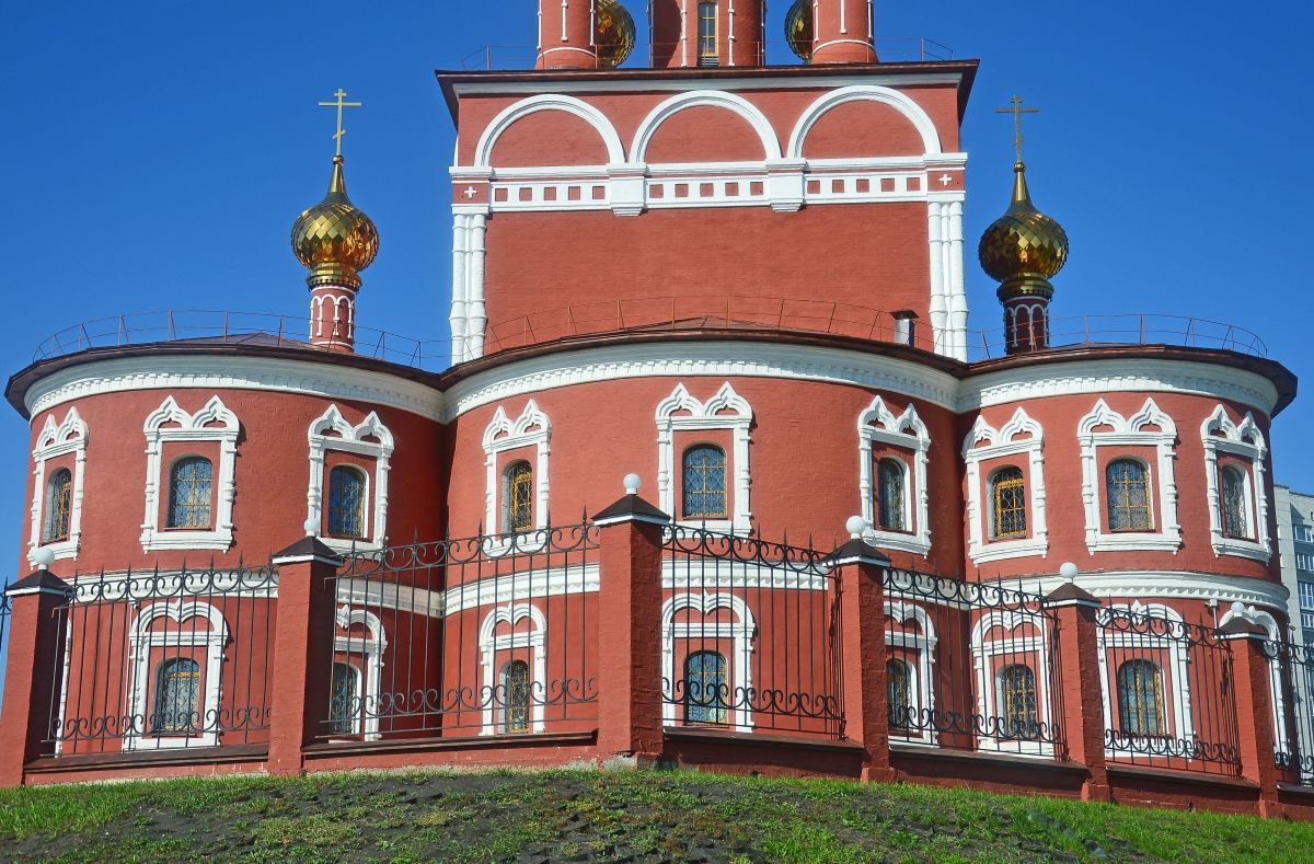 Собор Богоявления Господня, Курган (Курган, город, Курганская область). архитектурные детали