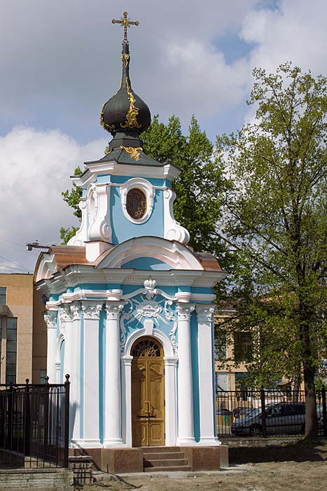 Часовня Спаса Нерукотворного Образа при Сампсониевском соборе, Выборгский район (Санкт-Петербург, г. Санкт-Петербург). фасады