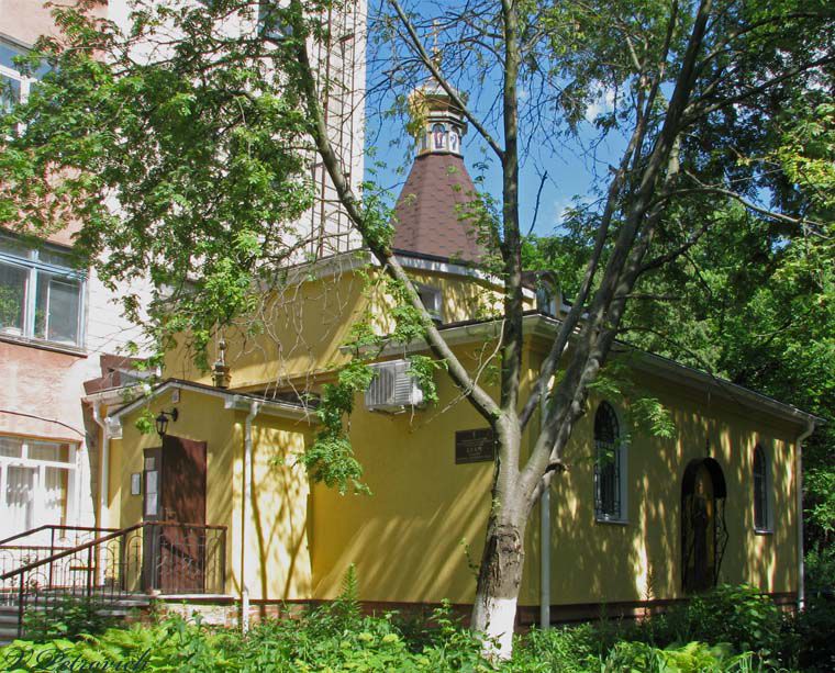 Церковь Ксении Петербургской, Сумы (Сумской район, Украина, Сумская область). общий вид в ландшафте