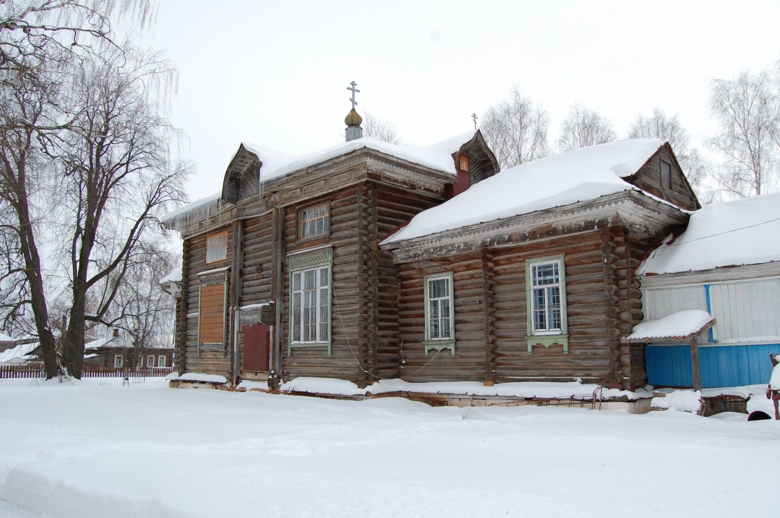 Церковь Троицы Живоначальной, Сретенское (Ильинский район, Пермский край). фасады