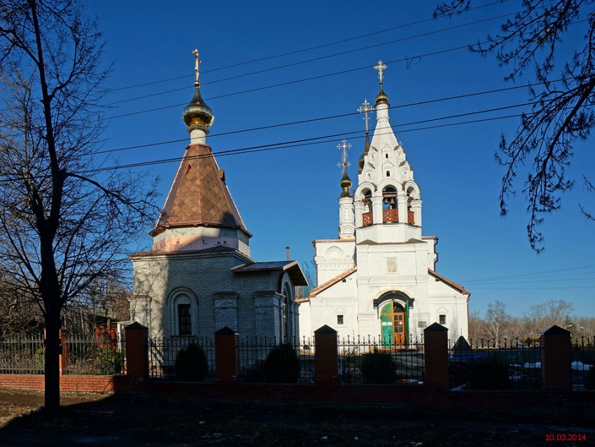 Часовня Любови Рязанской, Рязань (Рязань, город, Рязанская область). общий вид в ландшафте