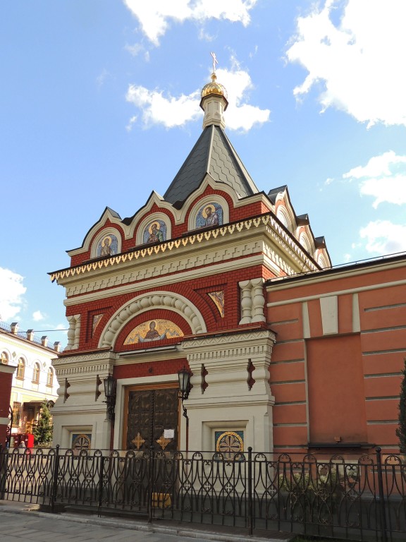Покровский женский монастырь. Церковь Петра и Февронии, Таганский (Центральный административный округ (ЦАО), г. Москва). фасады