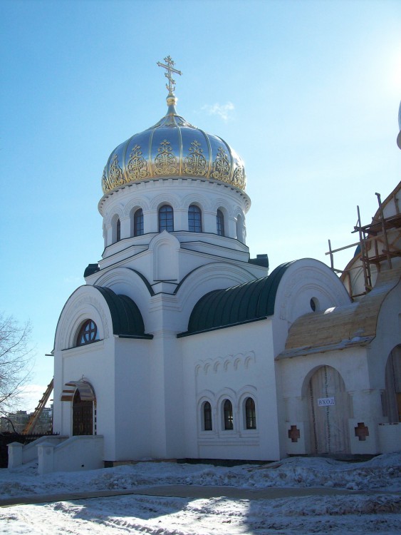 Приокский район. Церковь Иоанна Кронштадтского в Щербинках. документальные фотографии