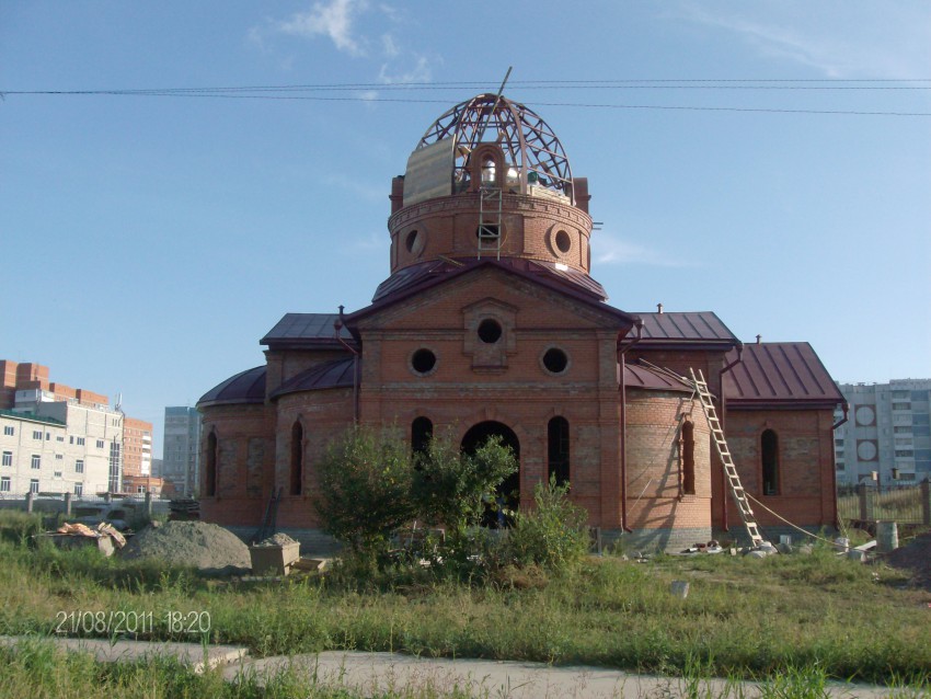 Церковь Мучеников младенцев Вифлеемских, Барнаул (Барнаул, город, Алтайский край). дополнительная информация, строящийся храм 14000 младенцам от Ирода убиенных.