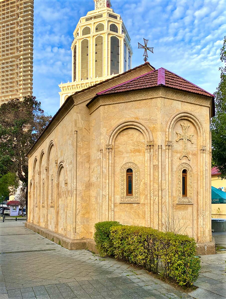 Церковь Варвары великомученицы, Батуми (Аджария, Грузия). фасады, Вид с востока