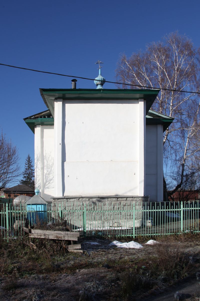 Церковь Николая Чудотворца, Бердяуш (Саткинский район, Челябинская область). фасады, Восточный фасад