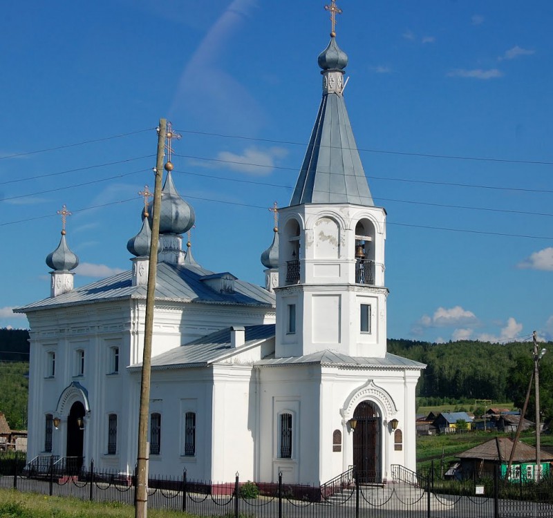 Айлино. Церковь Вознесения Господня. фасады