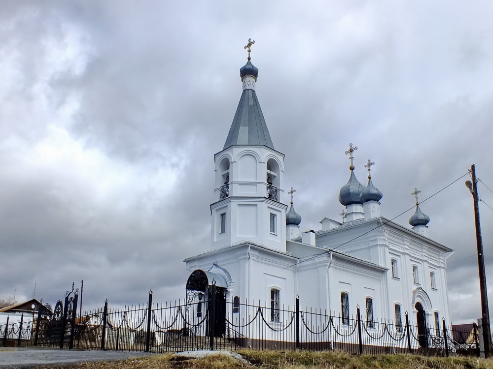 Айлино. Церковь Вознесения Господня. фасады