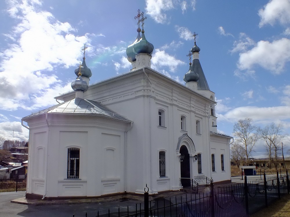 Церковь Вознесения Господня, Айлино (Саткинский район, Челябинская область). фасады