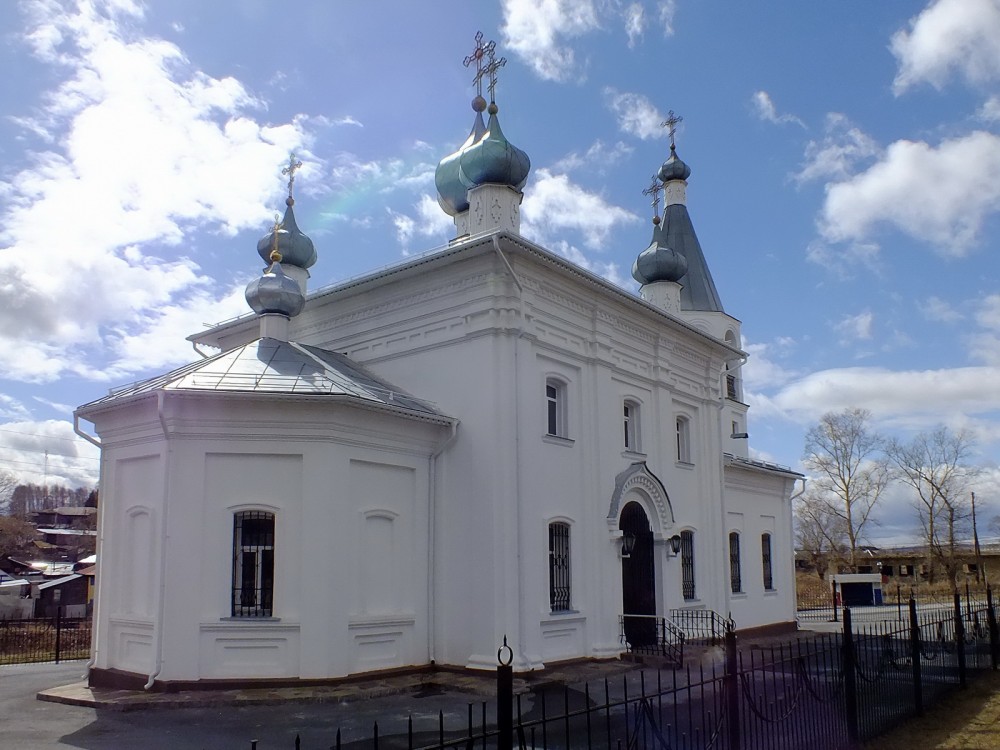 Айлино. Церковь Вознесения Господня. фасады