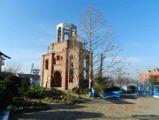 Церковь Покрова Пресвятой Богородицы, Строящаяся надвратная колокольня<br>, Холмская, Абинский район, Краснодарский край