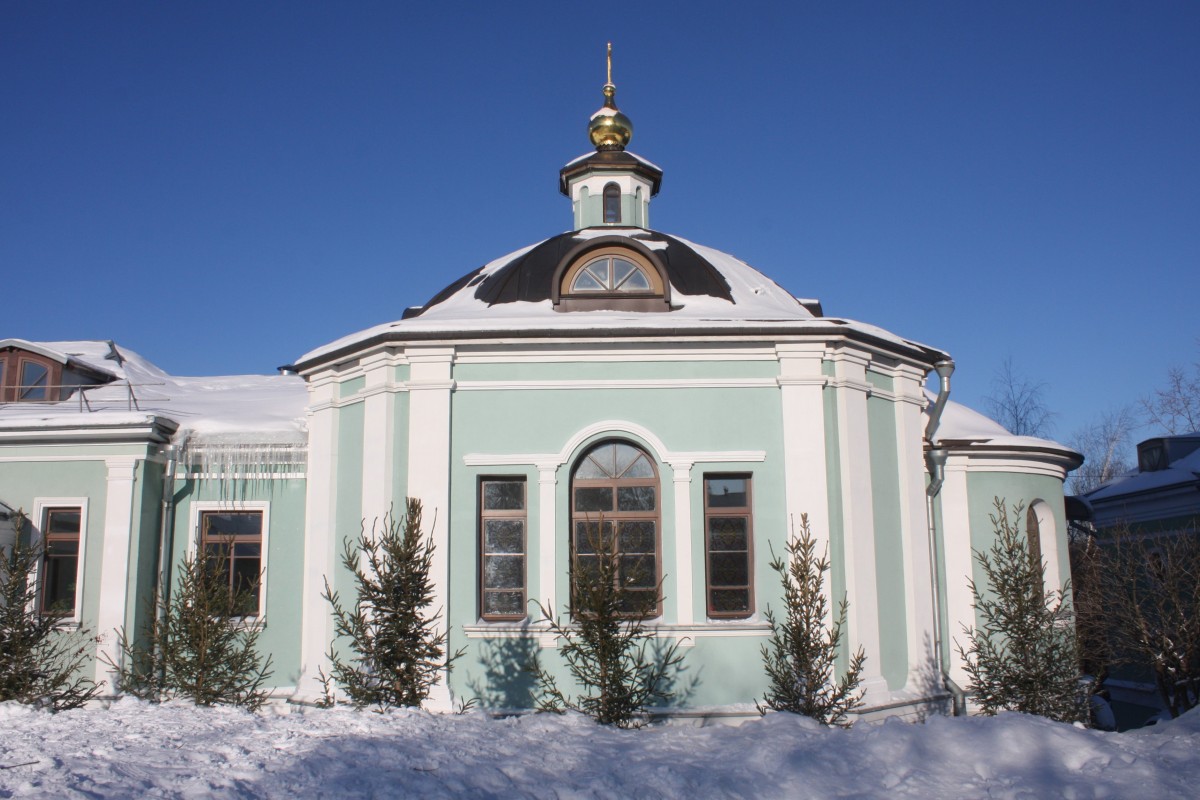 Крестильная церковь Собора Иоанна Предтечи в Крылатском, Крылатское (Западный административный округ (ЗАО), г. Москва). фасады