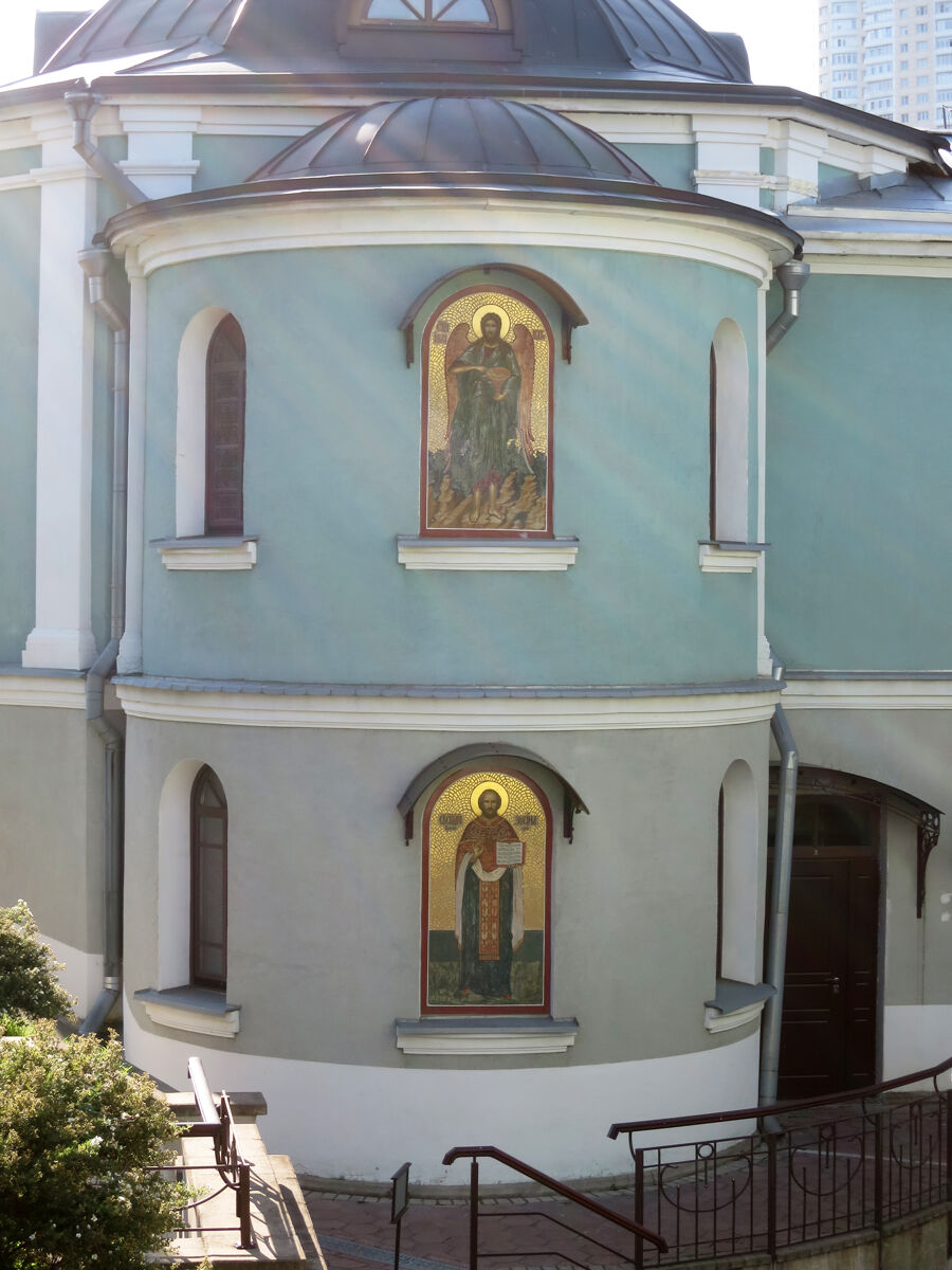 Собора Иоанна Предтечи в Крылатском, крестильная церковь, Крылатское (Западный административный округ (ЗАО), г. Москва). архитектурные детали