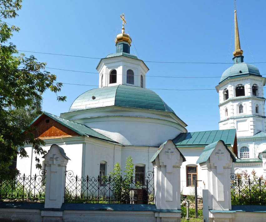Храмовый комплекс Троицкого прихода, Иркутск (Иркутск, город, Иркутская область). фасады