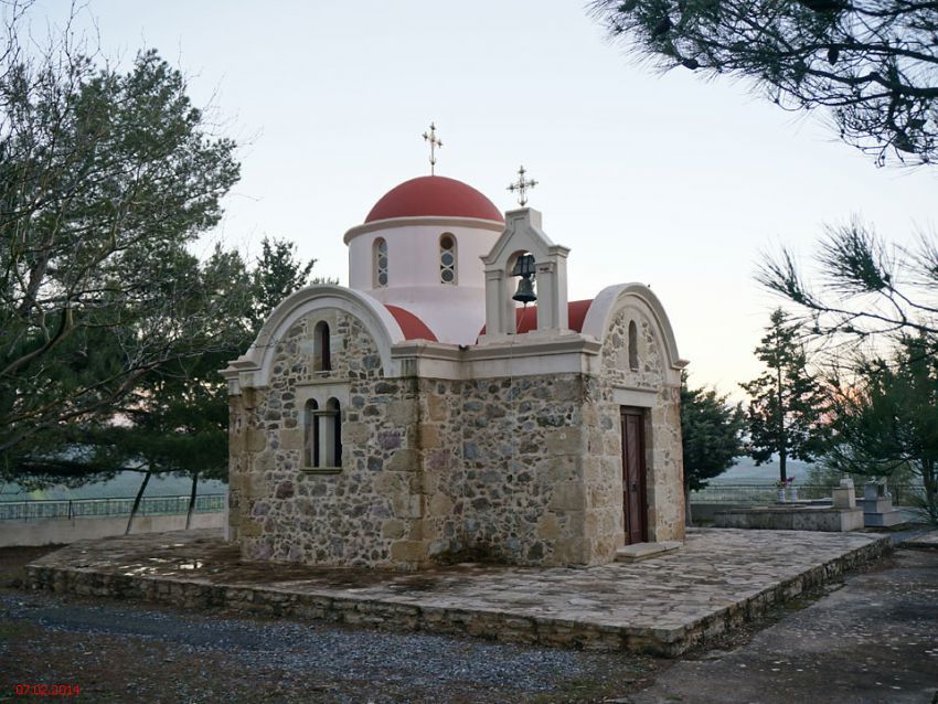 Неизвестная церковь, Метасохори (Крит (Κρήτη), Греция). фасады