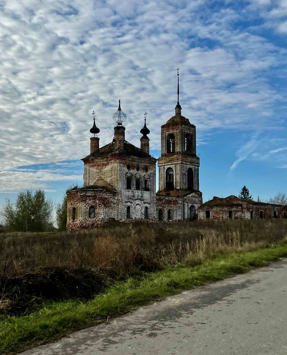 Храмовый комплекс. Церкви Флора и Лавра и Николая Чудотворца, Кибол (Суздальский район, Владимирская область). фасады