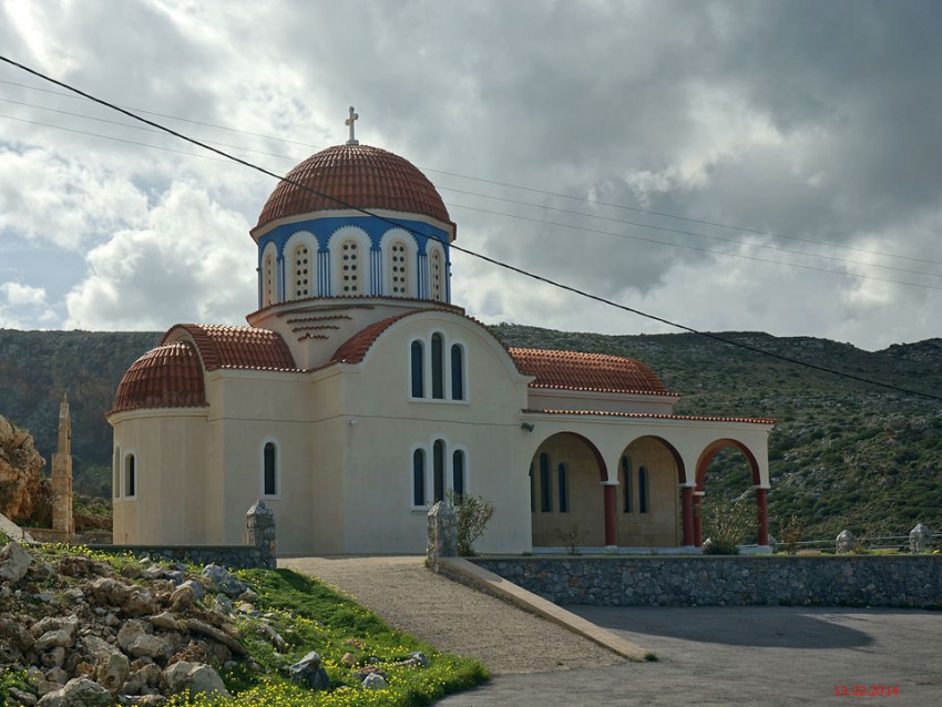 Церковь Петра апостола, Петрес (Крит (Κρήτη), Греция). фасады