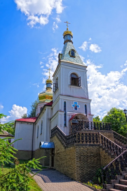 Богородице-Рождественская Глинская Пустынь. Церковь Николая Чудотворца, Сосновка (Шосткинский район, Украина, Сумская область). фасады
