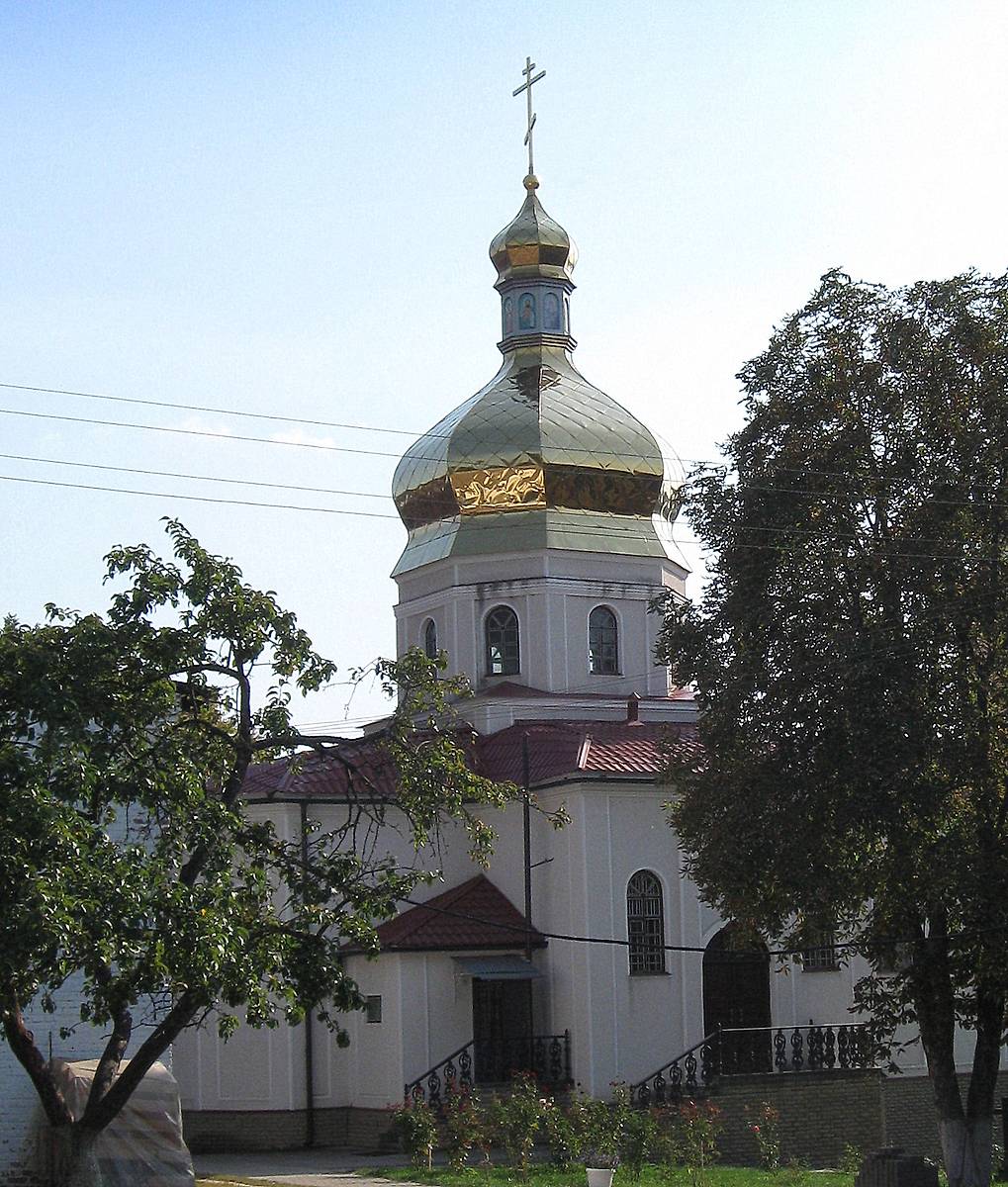 фасады. Богородице-Рождественская Глинская Пустынь. Церковь Николая Чудотворца, Сосновка (Шосткинский район, Украина, Сумская область)