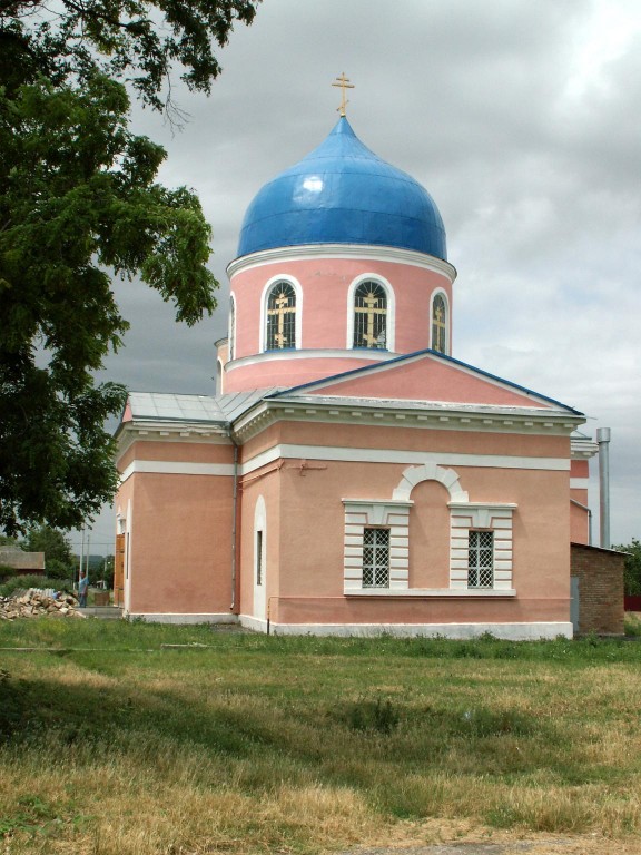 Лакедемоновка. Церковь Николая Чудотворца. фасады