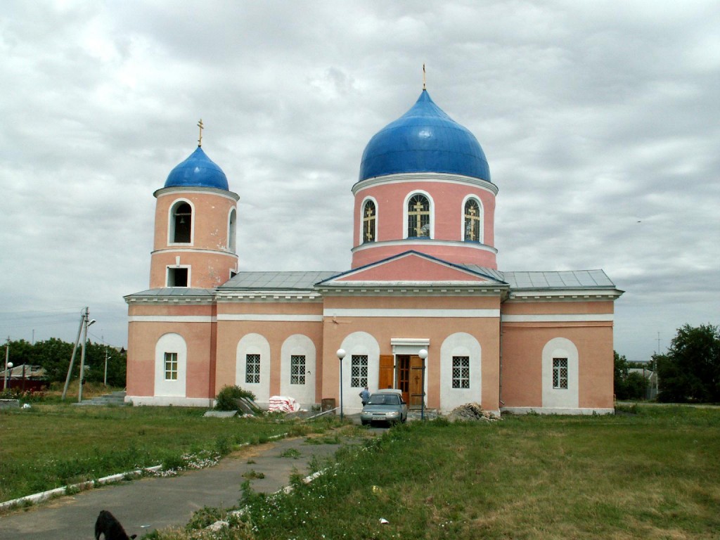 Лакедемоновка. Церковь Николая Чудотворца. фасады