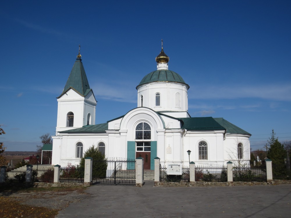 Николаевка. Церковь Николая Чудотворца. фасады