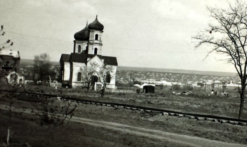 Бахмут. Церковь Всех Святых. архивная фотография, Фото 1941 г. с аукциона e-bay.de