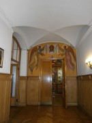 Домовая церковь Успения Пресвятой Богородицы при Духовной академии и семинарии, Вход в храм из коридора 1 этажа<br>, Санкт-Петербург, Санкт-Петербург, г. Санкт-Петербург