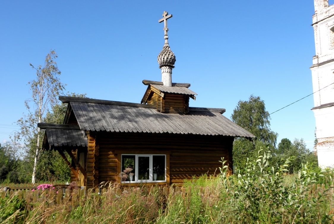 Часовня Александра Невского, Ухтома (Вашкинский район, Вологодская область). фасады