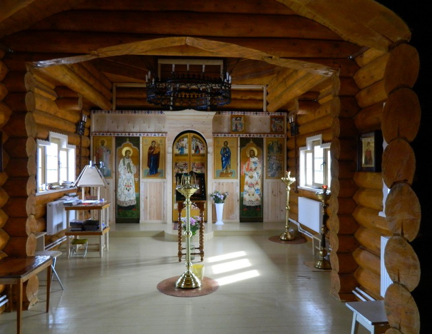 Церковь Преображения Господня (новая), Радумля (Солнечногорский городской округ, Московская область). интерьер и убранство, Интерьер храма