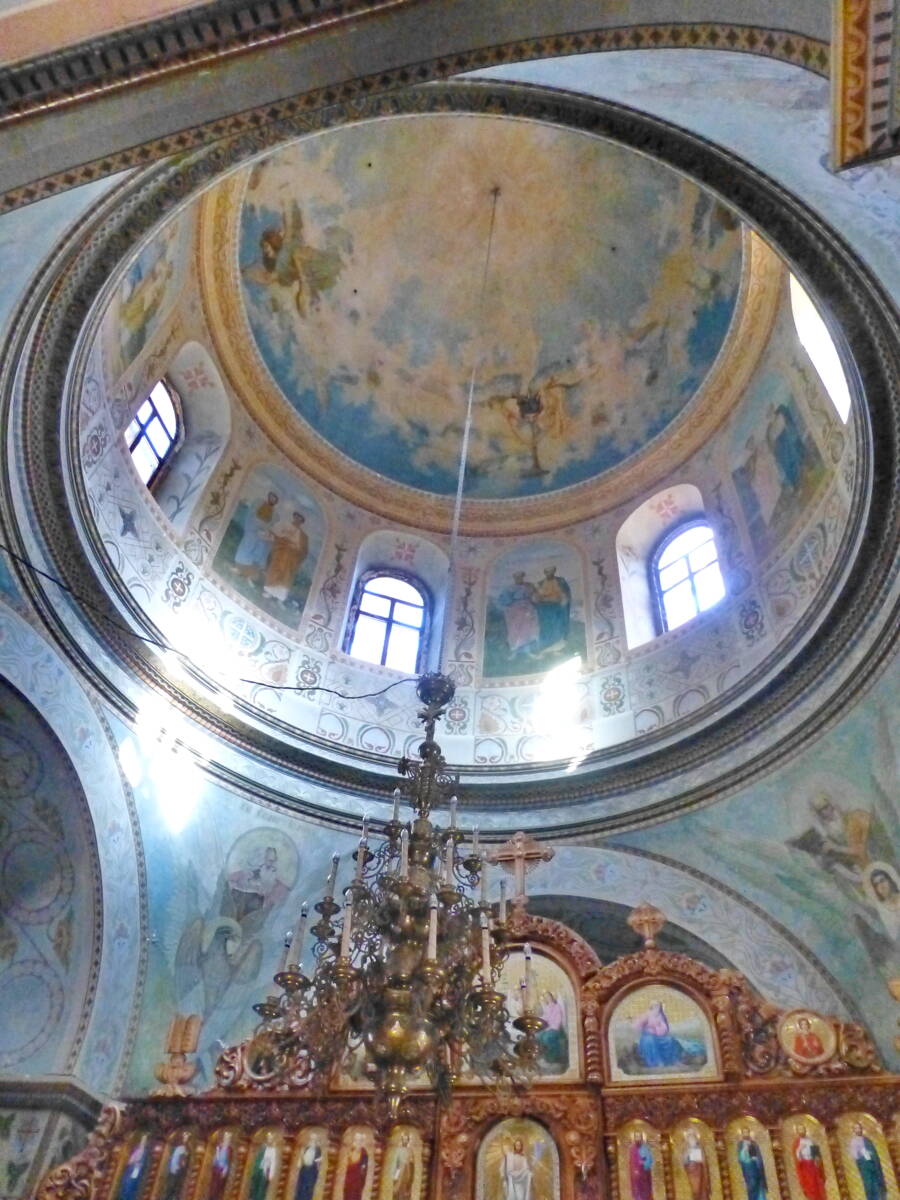 Вознесенский Гыржавский мужской монастырь. Собор Вознесения Господня, Гыржавка (Каларашский район, Молдова). интерьер и убранство