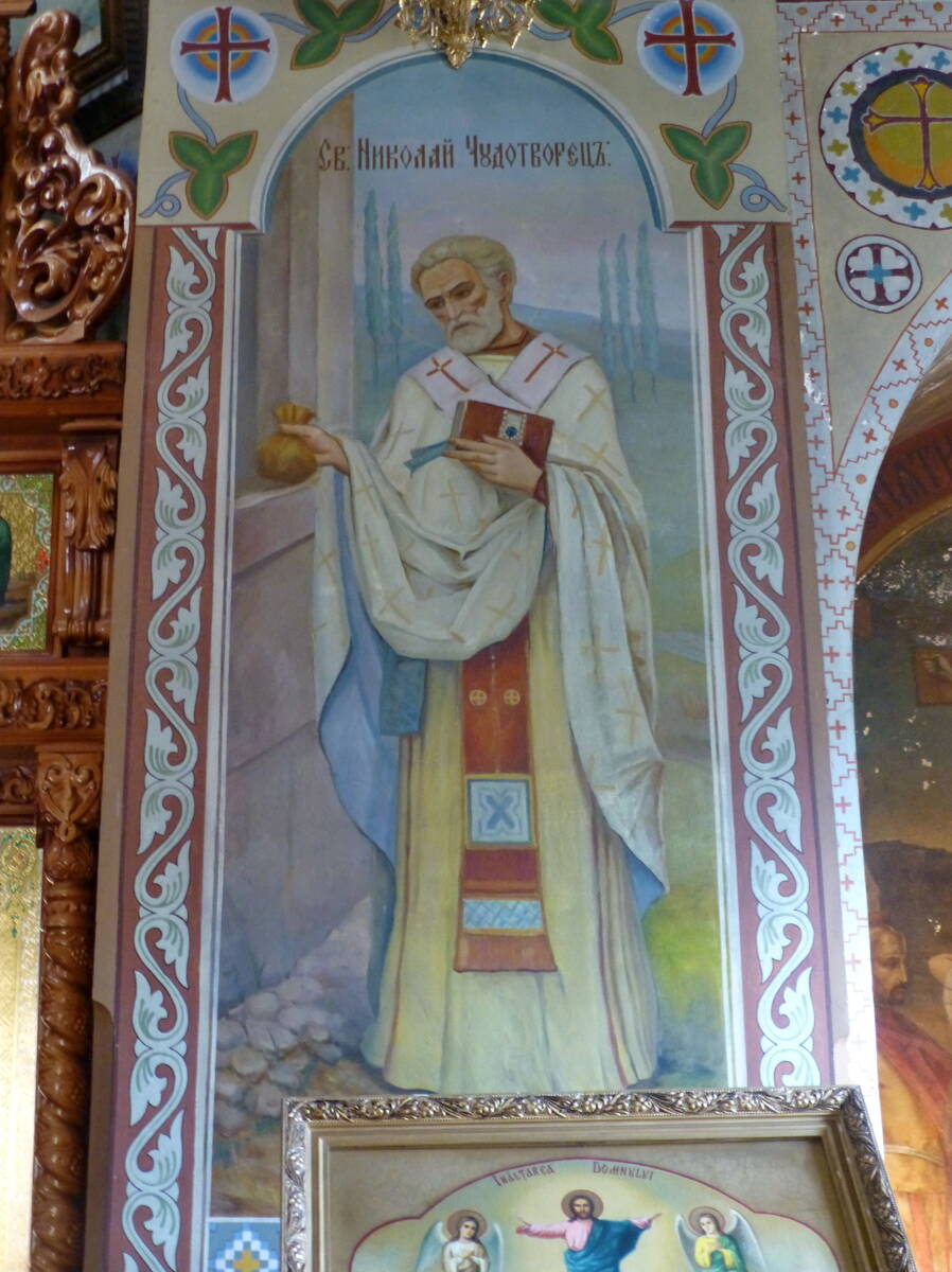 Вознесенский Гыржавский мужской монастырь. Собор Вознесения Господня, Гыржавка (Каларашский район, Молдова). интерьер и убранство