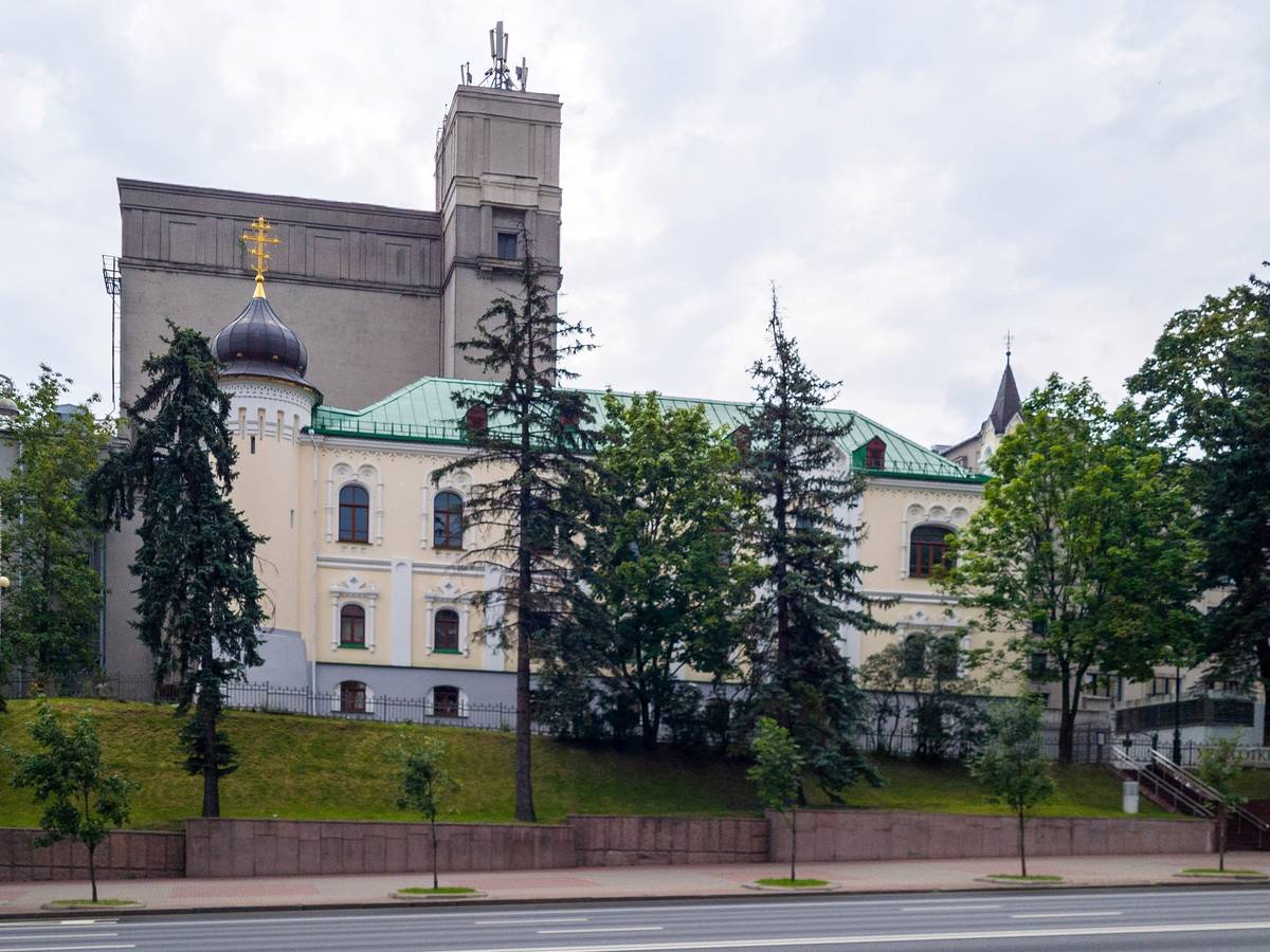 фасады. Церковь Кирилла и Мефодия, Минск (Минск, город, Беларусь, Минская область)