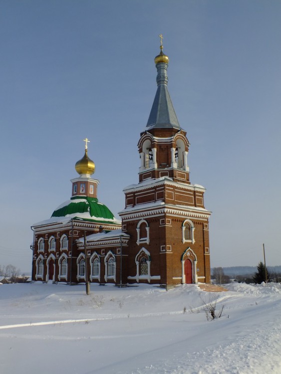Пророко-Ильинская женская пустынь. Церковь Илии Пророка, Колпашники (Кунгурский район и г. Кунгур, Пермский край). фасады